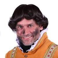 Pieten Pruik - Amsterdam - Donkerbruin