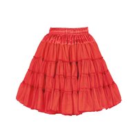  Petticoat Luxe - Rood - 2 Laags