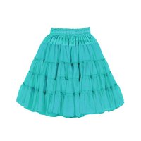 Petticoat Luxe - Turquoise - 2 Laags