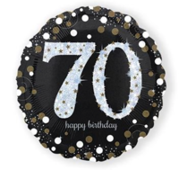 Folieballon 70 sparkling happy birthday Folieballon 70 sparkling happy birthday