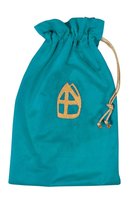 Pepernoot Zak - Luxe Turquoise