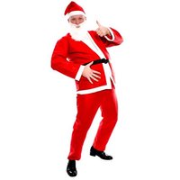 Kerstman Kostuum - Basis Volwassenen - 5 delig