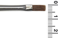 Grimas Runderpenseel Plat - Brushes Ox-hair - R4