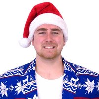 Kerstmuts Pluche - Teddy - Volwassenen