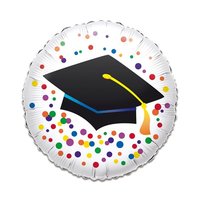 Folieballon - Geslaagd Graduation - 43 cm - Helium- en Luchtvulling Folieballon - Geslaagd Graduation - 43 cm - Helium- en Luchtvulling