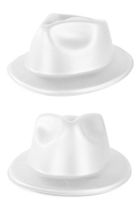 doorboren ik ontbijt Bemiddelen Blues Brothers hoed foam wit | Feestartikelenshop.com