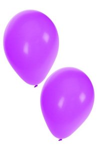 voorzichtig Inefficiënt Compliment Ballonnen paars 100 stuks | Feestartikelenshop.com