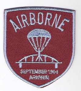 Airborne patch schildvorm