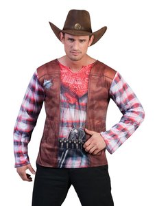 Makkelijk te begrijpen Donau vleugel Cowboy 3D T-shirt | Feestartikelenshop.com